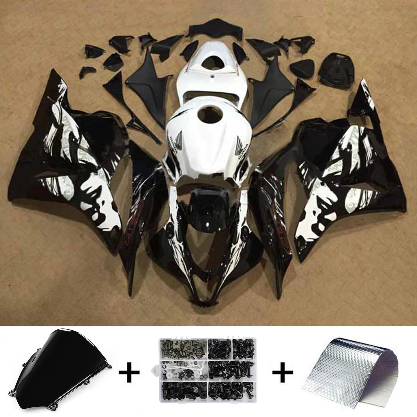 2009-2012 Honda CBR600RR F5 Injection Fairing Kit Bodywork Plastic ABS#179