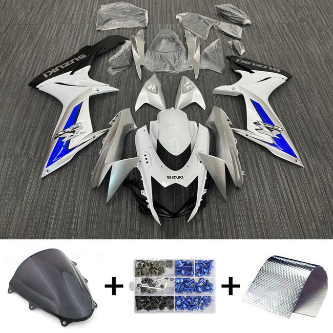 2011-2024 Suzuki GSXR 600/750 K11 Amotopart Injection Fairing Kit Bodywork Plastic ABS #101