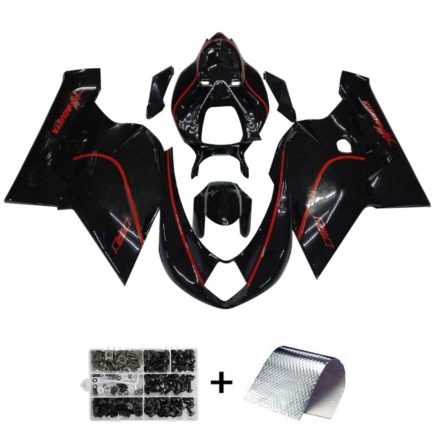 2005-2006 MV Agusta F4 1000 Fairing Kit Bodywork Plastic ABS