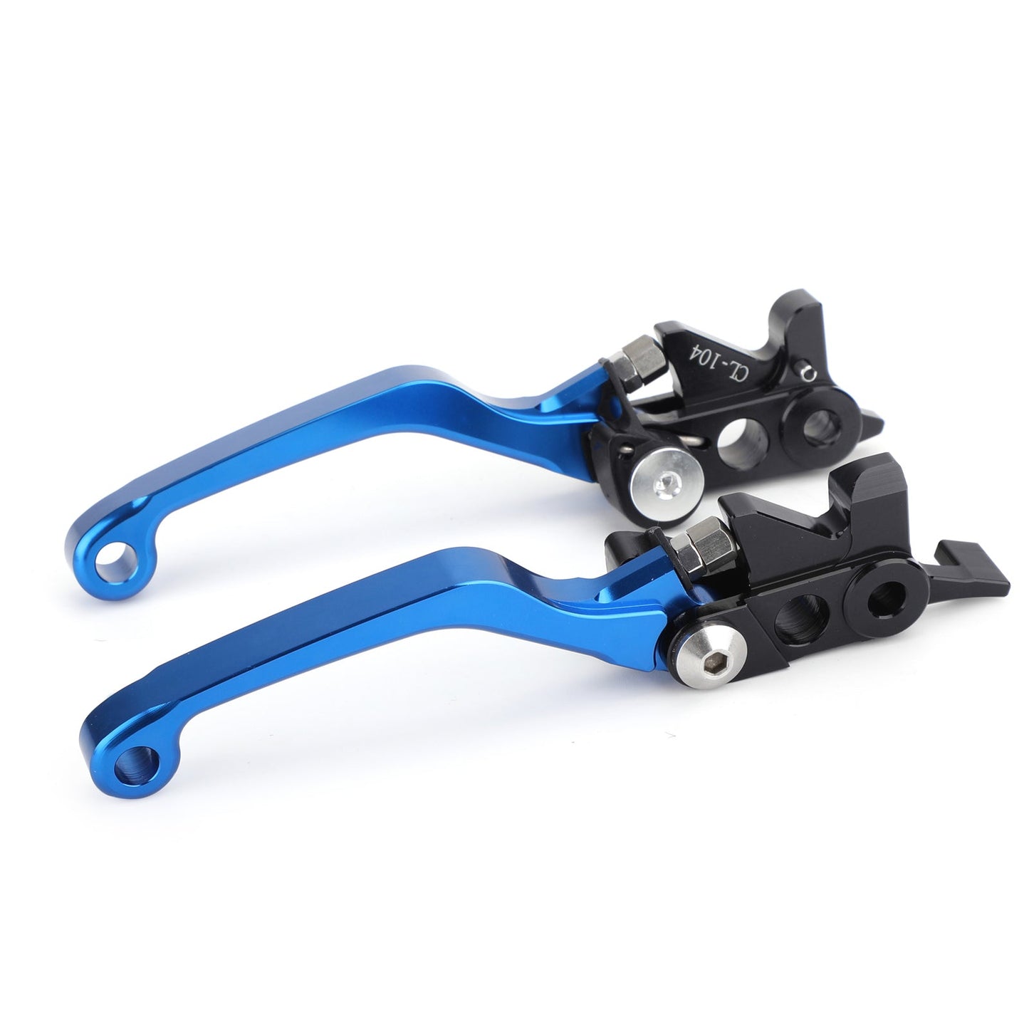 Pair Motorcycle Aluminum CNC Pivot Brake Clutch Levers Dirt Bike Fits Husqvarna