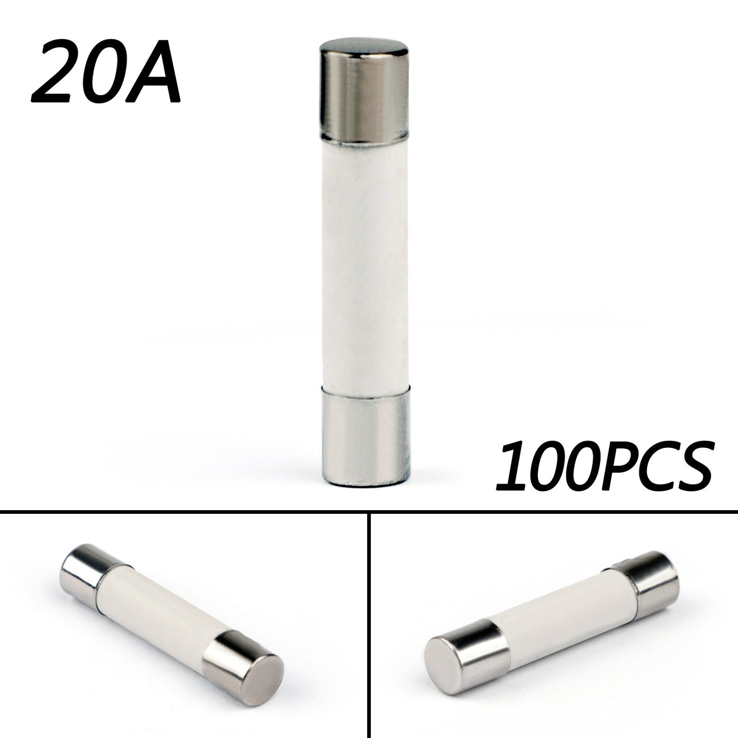 100Pcs 6x30mm Ceramic Fuse