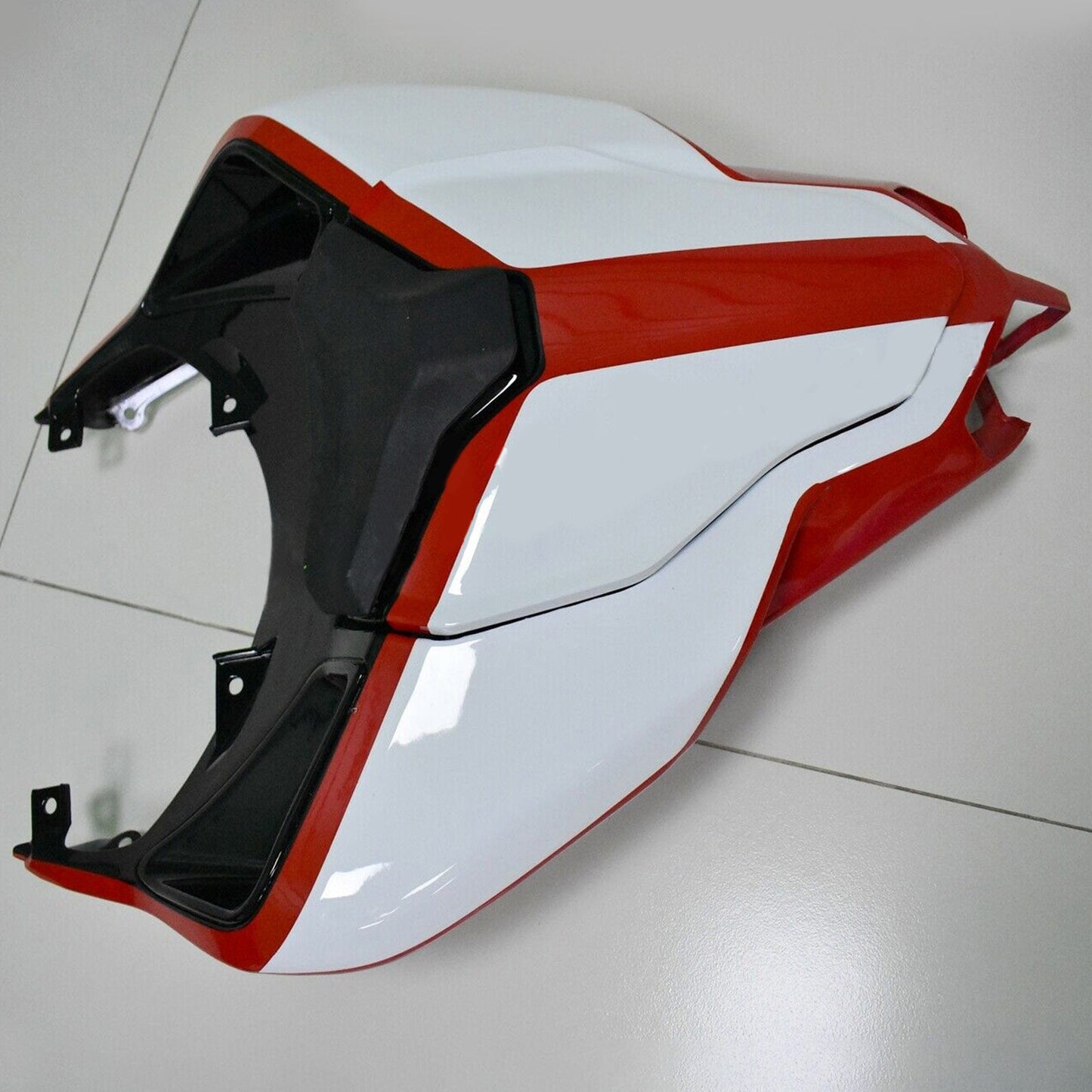 2007-2011 Ducati 1098 1198 848 Amotopart Red White Fairing Kit