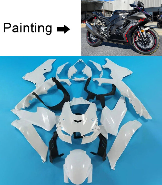 2021-2024 Kawasaki ZX-10R ZX10R Amotopart Injection Fairing Kit Bodywork ABS #101