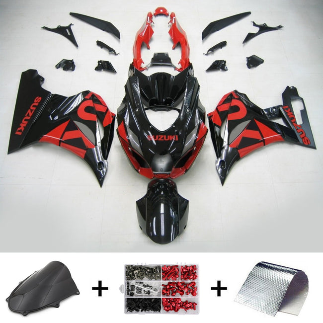 2017-2020 Suzuki GSXR1000 K17 Amotopart Injection Fairing Kit Bodywork Plastic ABS #106