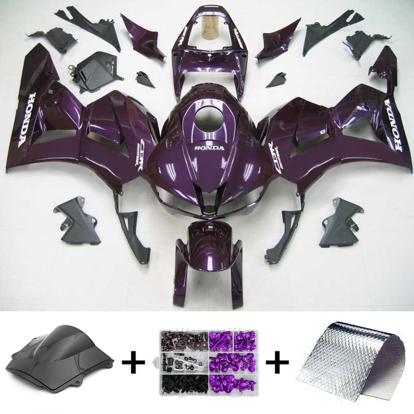 2013-2023 Honda CBR600RR F5 Injection Fairing Kit Bodywork Plastic ABS #101