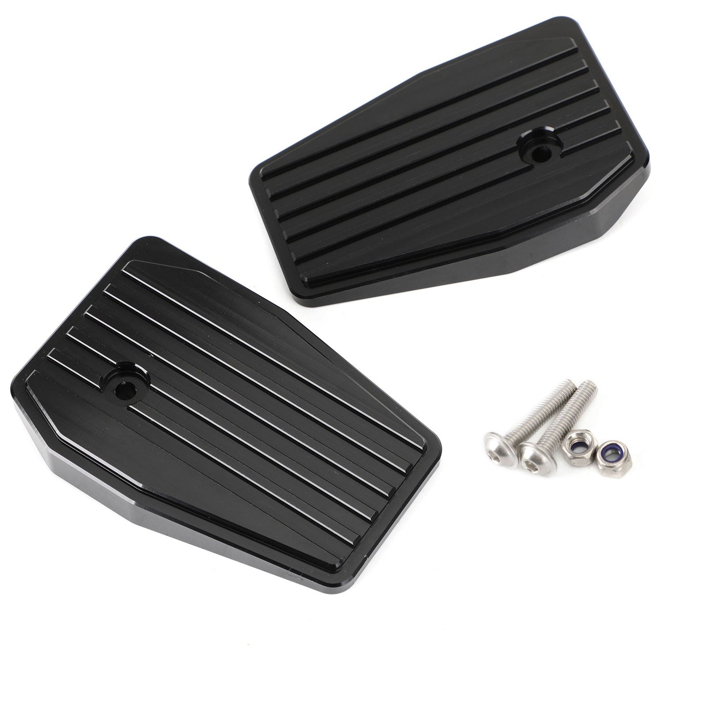 Front Foot Pegs Rest Pedal Pad Footpegs for Honda Rebel CMX300 CMX500 2017-2020 BLK