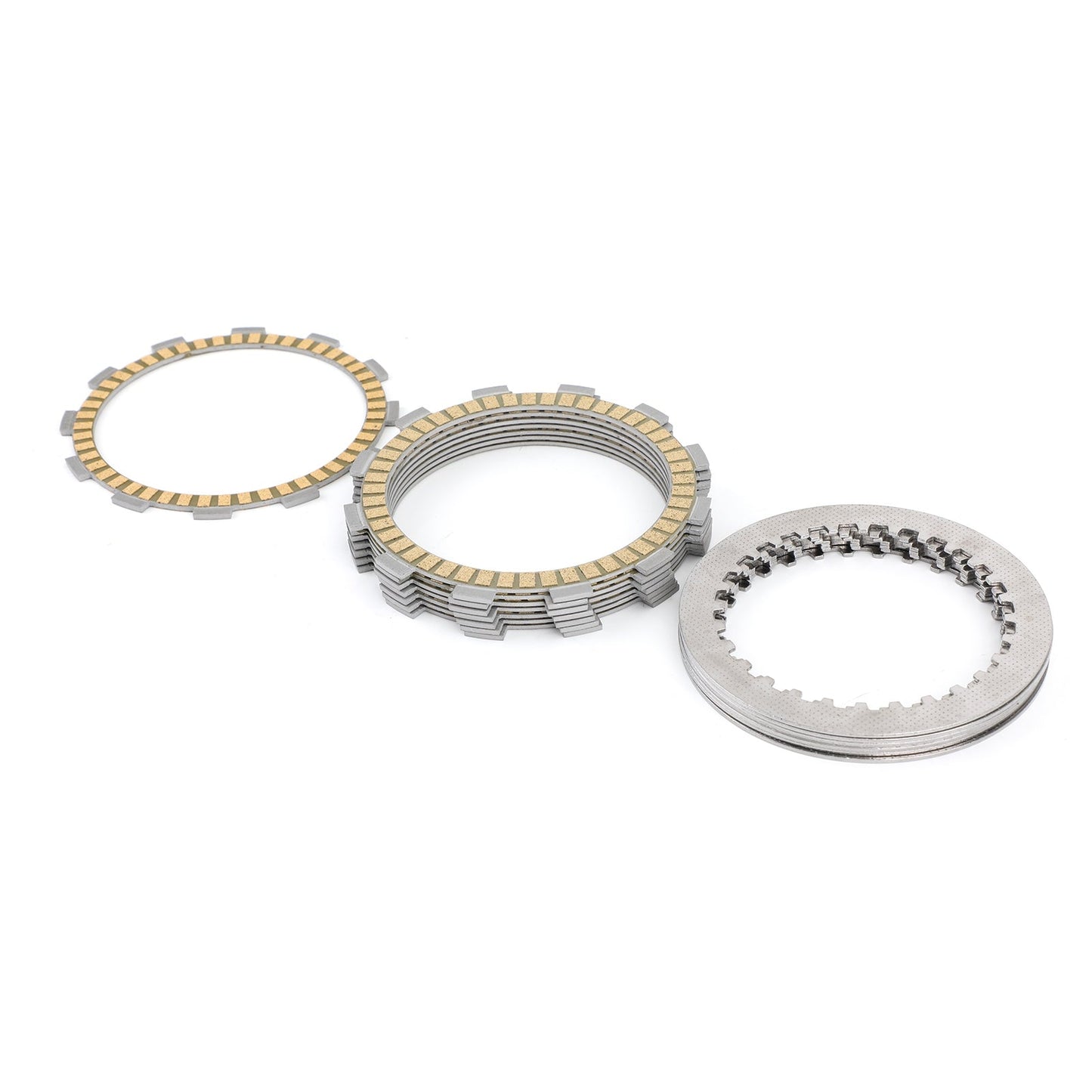 Clutch Plate Kit - Friction & Steel Plates For Suzuki GSX600 GSX750F Katana GSF650 Bandit GSF650S Bandit S