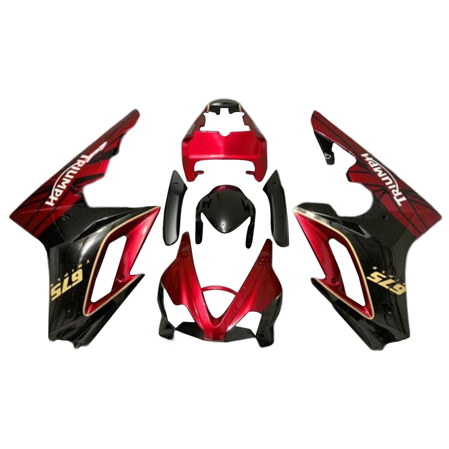 2009-2012 Triumph Daytona 675 Fairing Kit Bodywork Plastic ABS