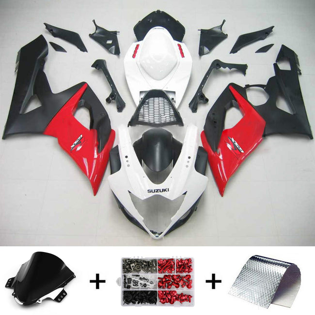 2005-2006 Suzuki GSXR1000 K5 Amotopart Injection Fairing Kit Bodywork Plastic ABS #130