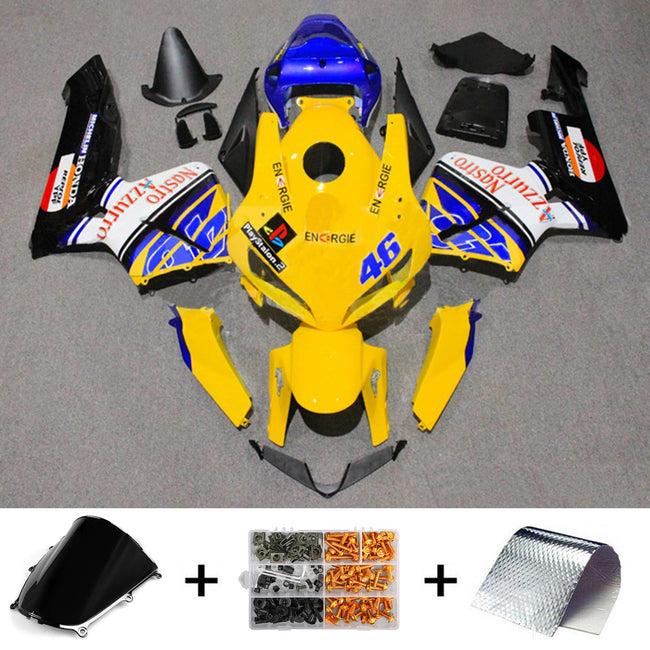 2005-2006 Honda CBR600RR F5 Injection Fairing Kit Bodywork Plastic ABS#251