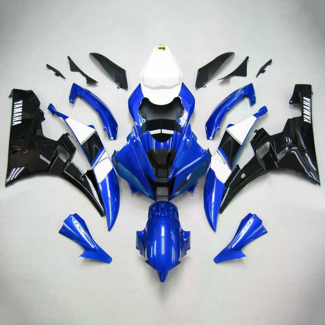 2006-2007 Yamaha YZF 600 R6 Amotopart Injection Fairing Kit Bodywork Plastic ABS #106