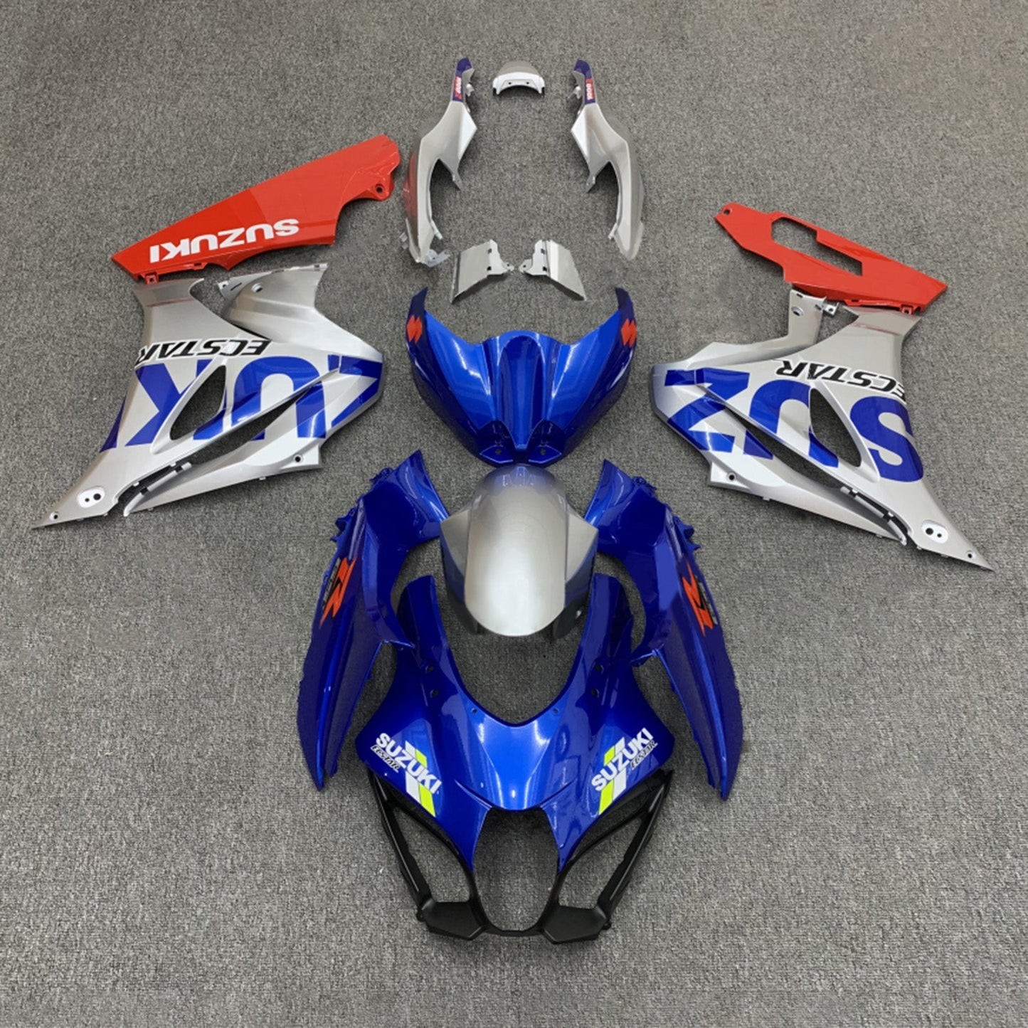 2017-2024 Suzuki GSXR1000 K17 Injection Fairing Kit Bodywork Plastic ABS #101