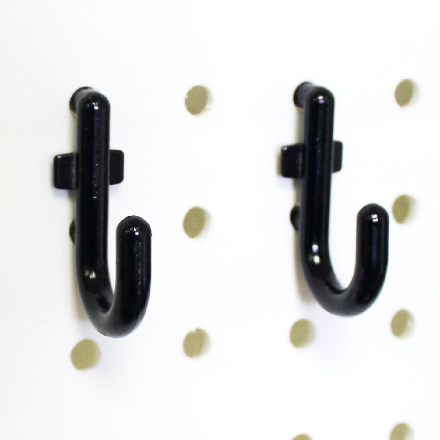 Areyourshop Peg Board Hook Kit Garage Tool Storage Pegboard 100pieces J Hook Locking Plastic