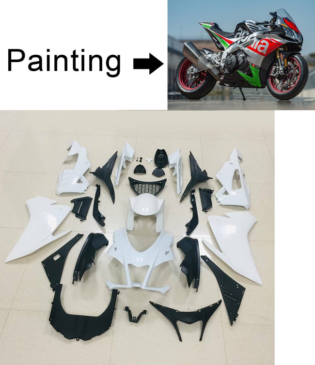 2016-2018 Aprilia RSV4 1000 Amotopart Injection Fairing Kit Bodywork Plastic #107