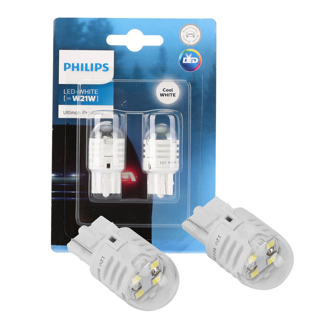 11065U30CWB2 For Philips W21W Ultinon Pro3000 LED White 6000K