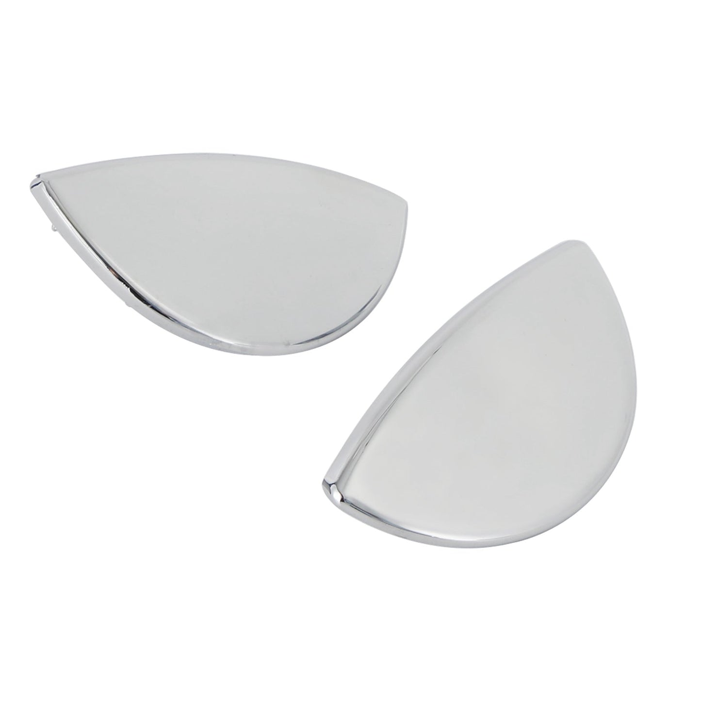 Chrome Left+ Right Headlight Washer Cover 61672752559/60 For Mini Cooper 08-2014