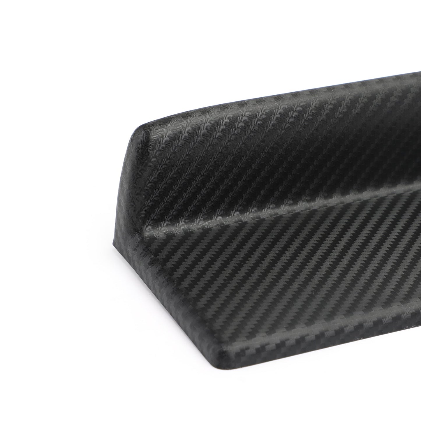 Pair 74.5cm Car Carbon Fiber Side Skirts Rocker Splitters Diffuser Winglet Wings