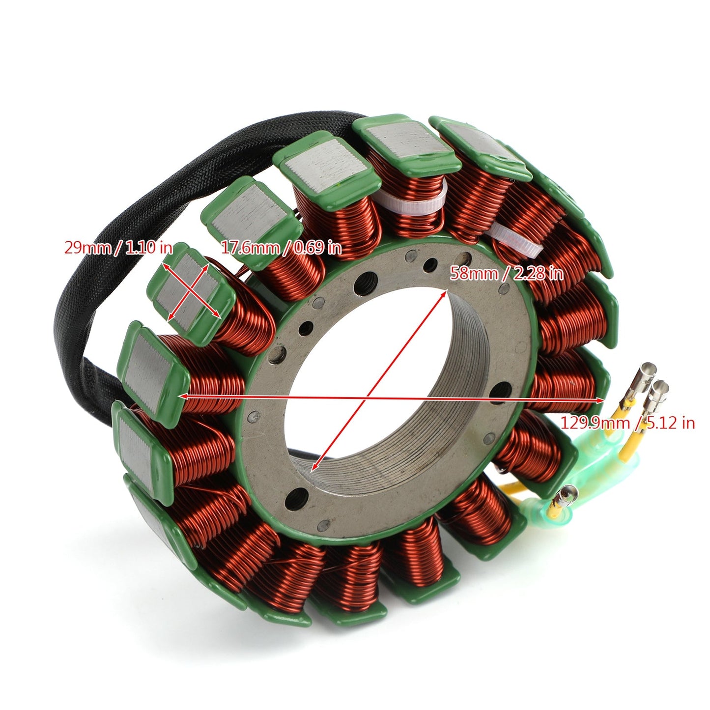 Stator Generator for Tohatsu MD40 MD50 MD70 MD90 Hp 02-2011 2-Stroke 3Y9-06123-0