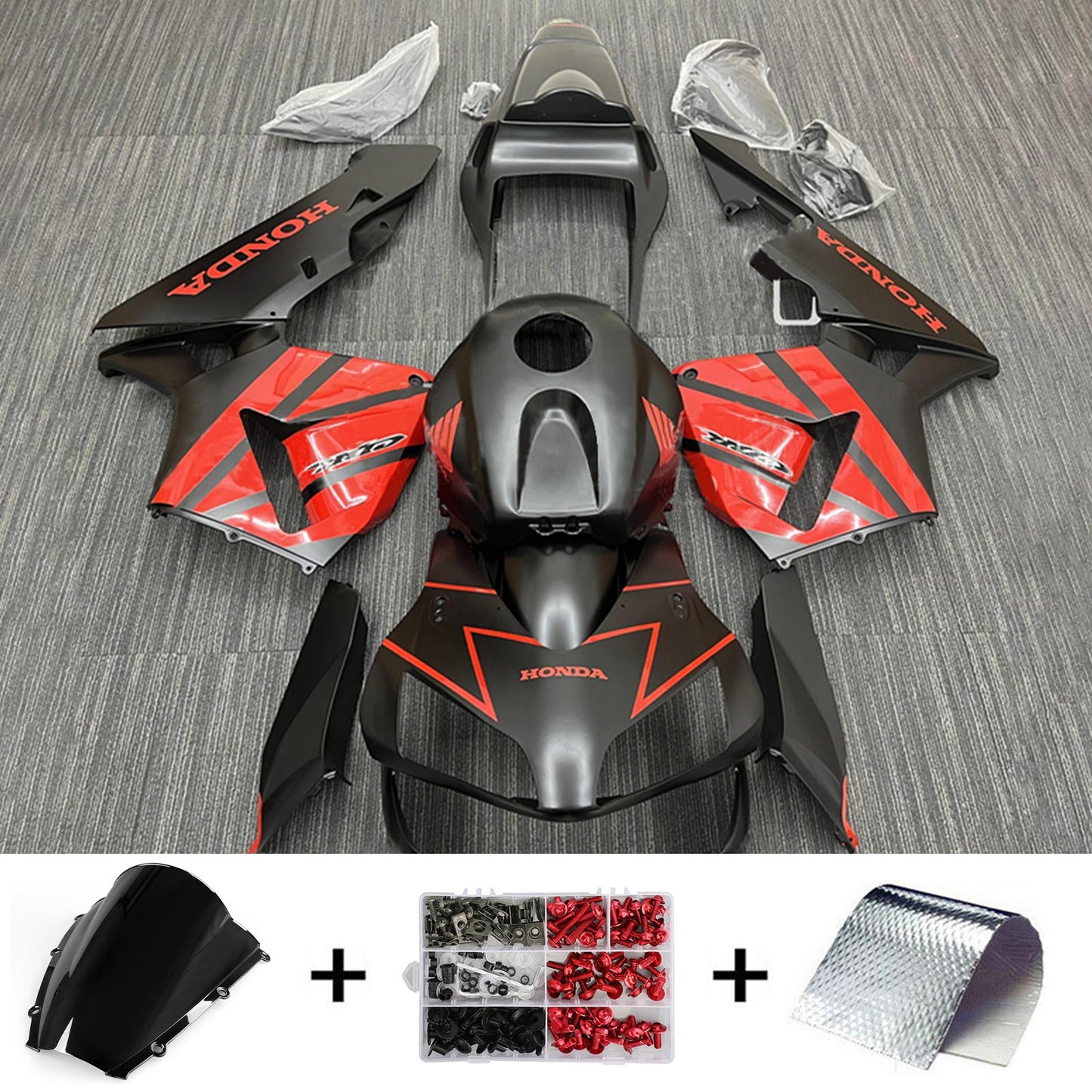 2003-2004 Honda CBR600RR F5 Injection Fairing Kit Bodywork Plastic ABS#212