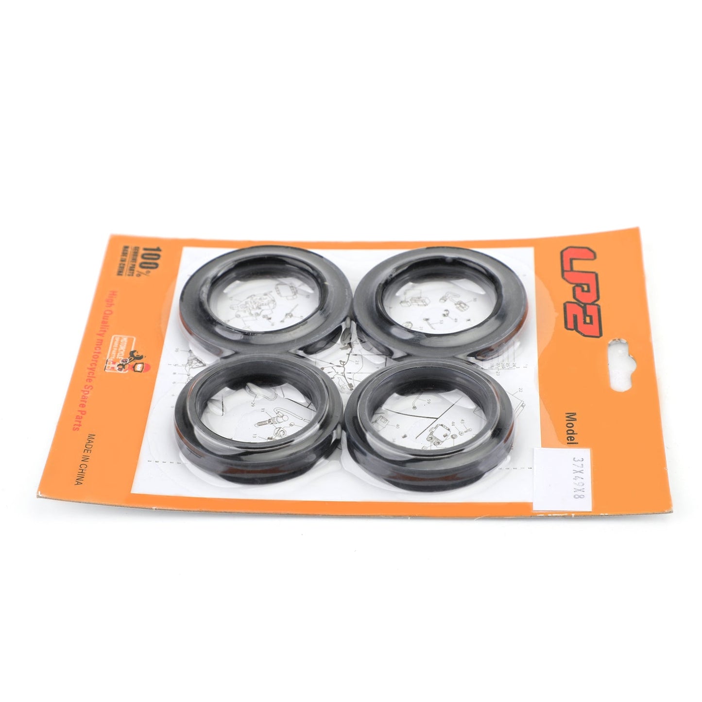 Fork Seal Wiper Kit for Kawasaki ZX1100 ZX750 ZX600 ZL600 Eliminator 92049-1435
