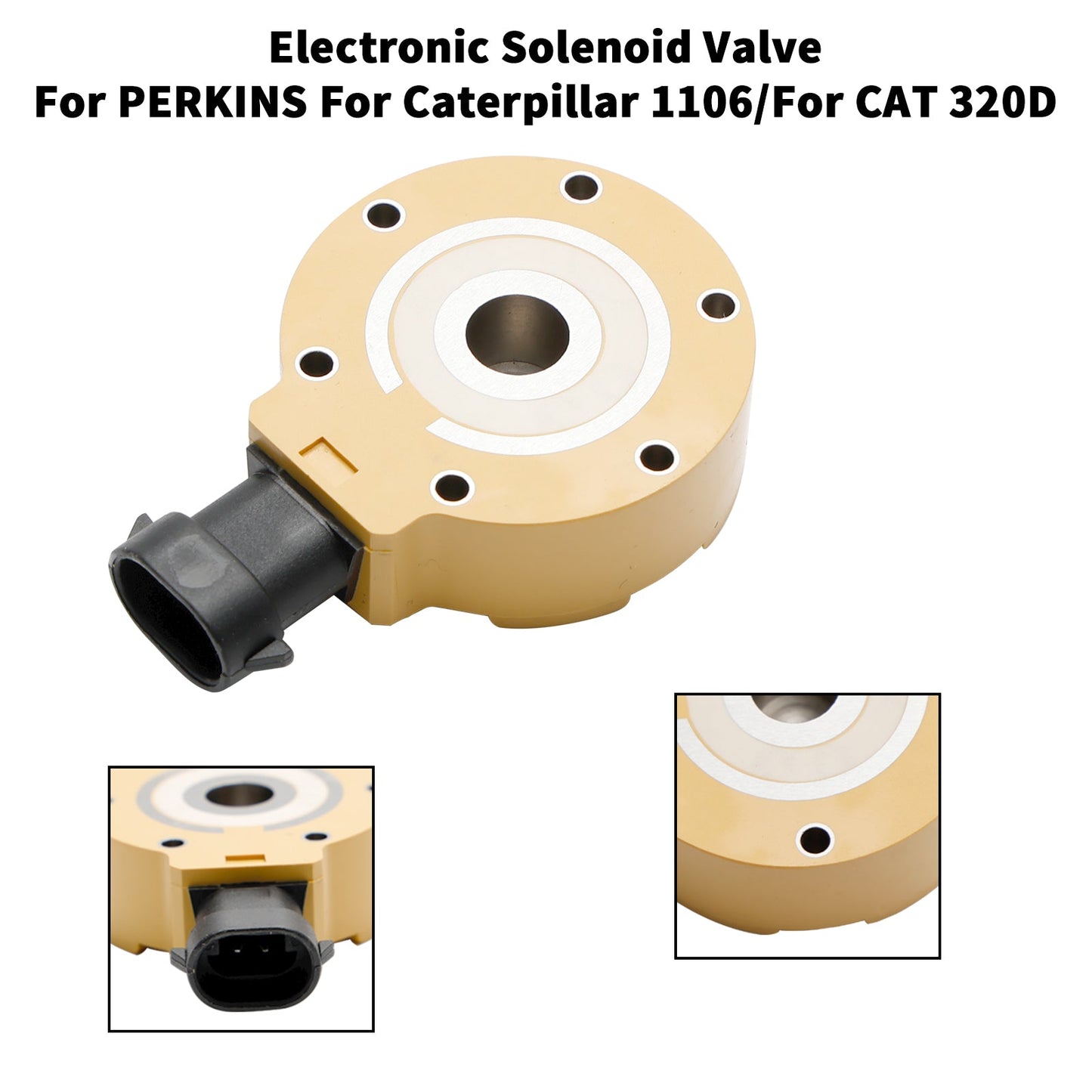 Fuel Pump Electronic Solenoid Valve 312-5620 Fit CAT 320D C6.6 C6 326-4635