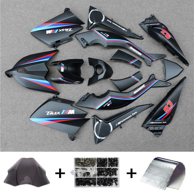 2012-2014 Yamaha T-Max TMAX530 Injection Fairing Kit Bodywork#125