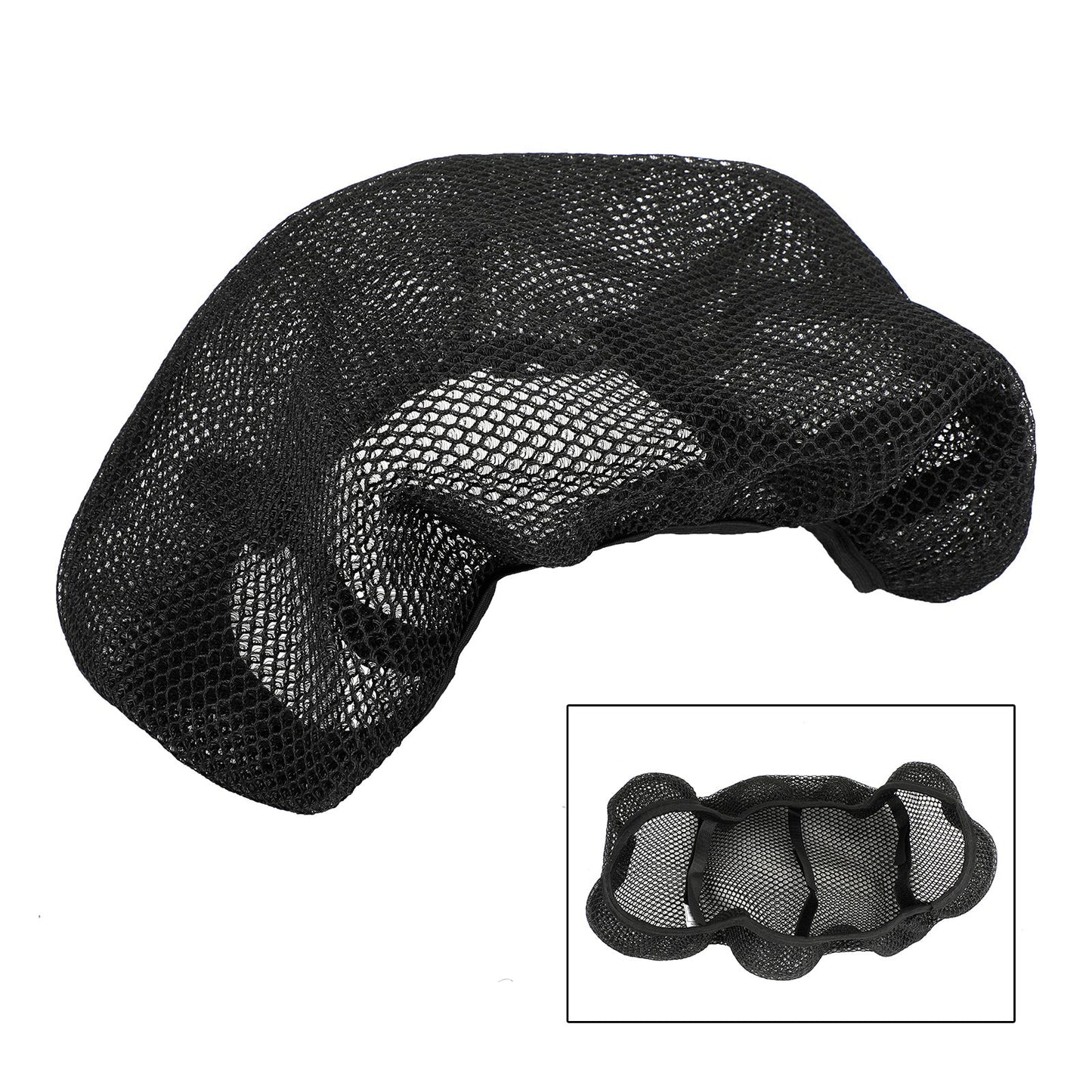 Heat-Resistant Net Seat Mesh Cover Universal Xxl Fits For Motorcycle Scooter