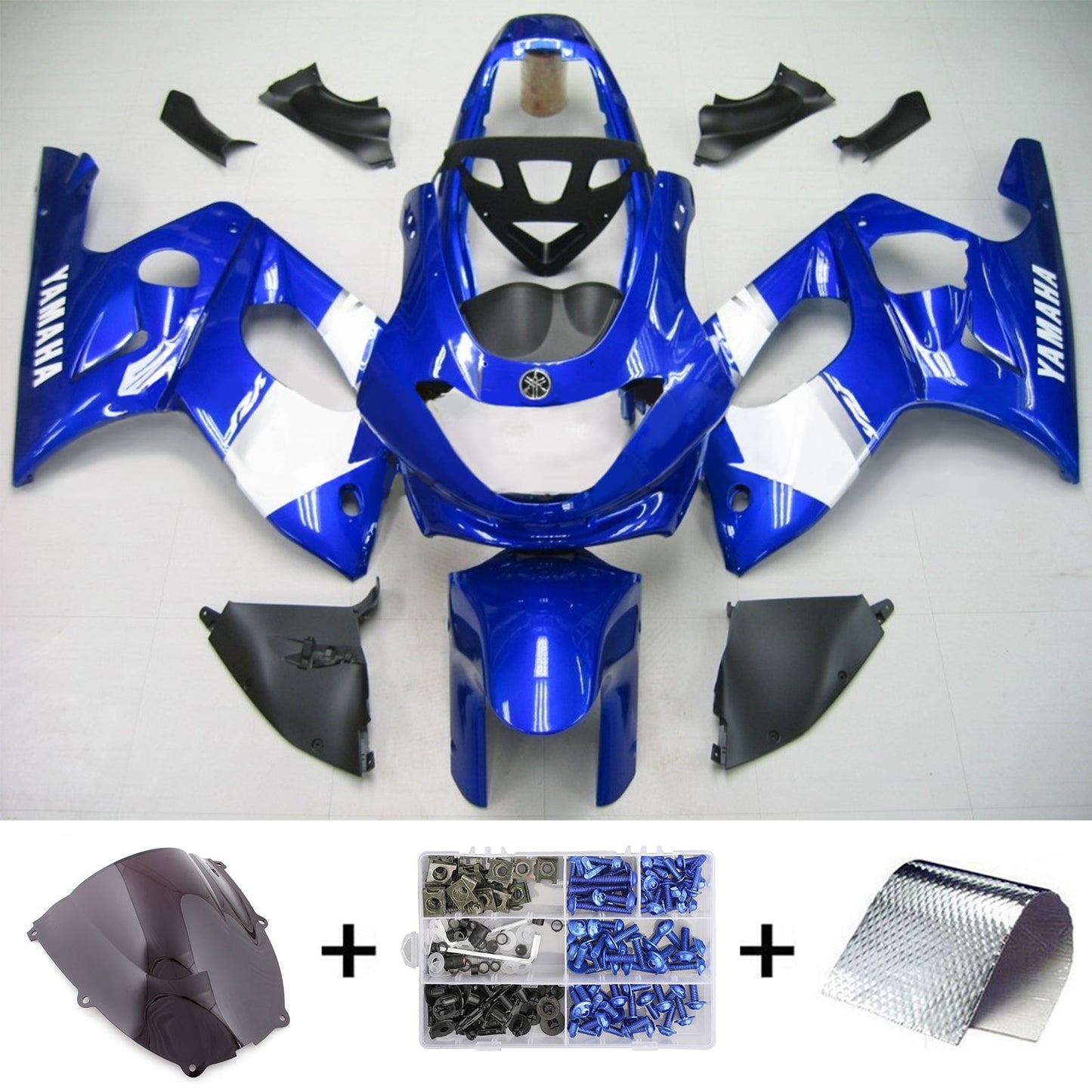 1996-2007 Yamaha YZF 600R Thundercat Amotopart Injection Fairing Kit Bodywork Plastic ABS #103