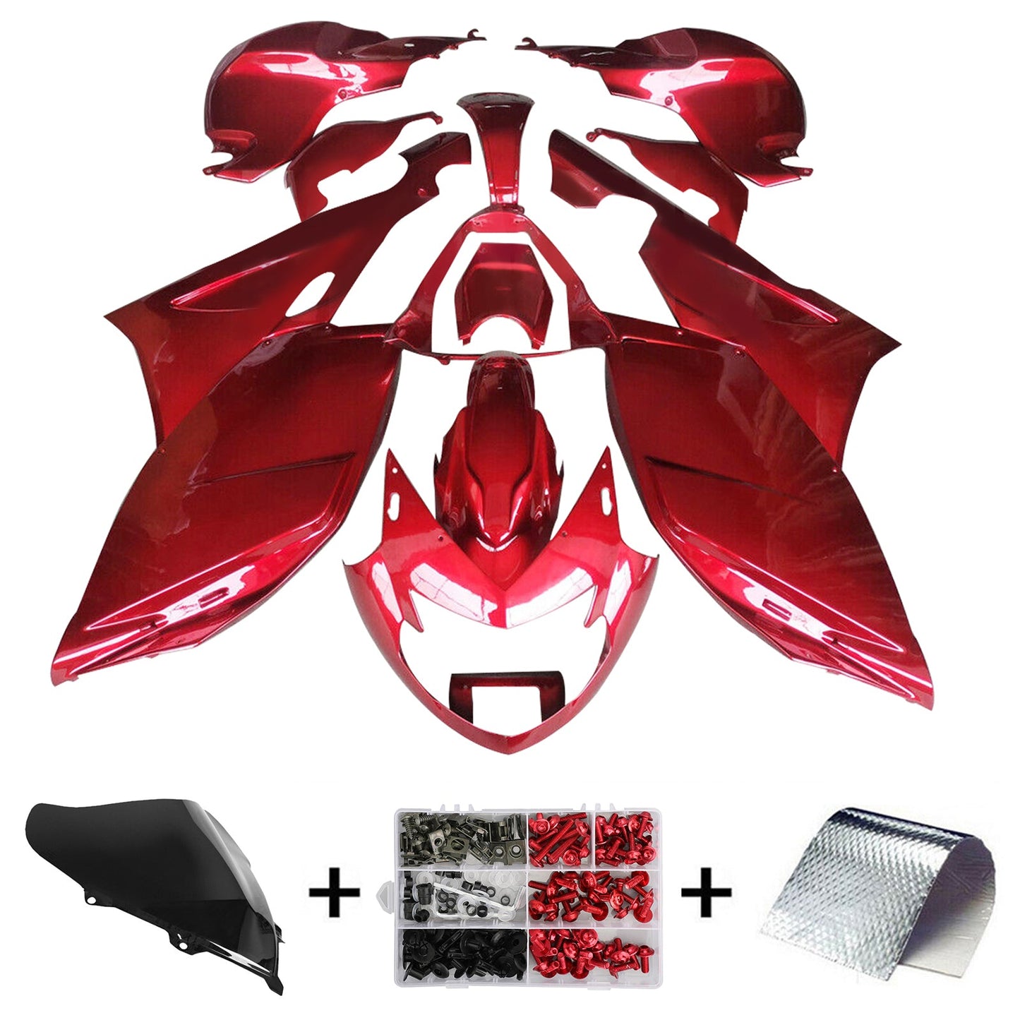 2005-2010 BMW K1200S Fairing Kit Bodywork Plastic ABS