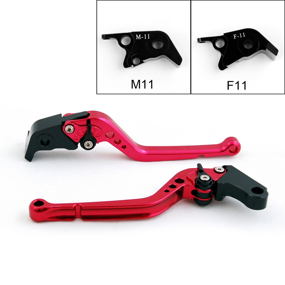 Long Brake Clutch Levers For KTM 990 Superduke 690 Duke RC8/R Black