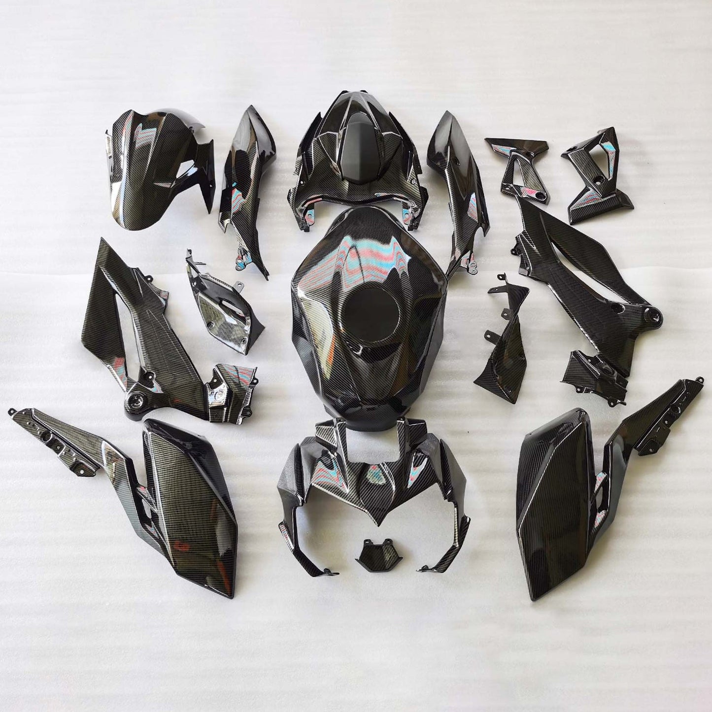 2018-2020 Kawasaki Z400 Injection Fairing Kit Bodywork Plastic ABS#108