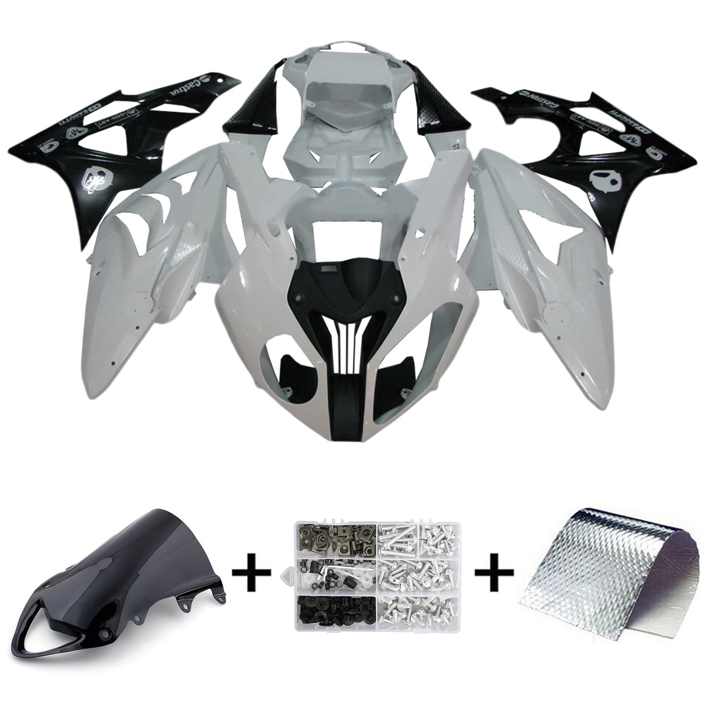 2009-2014 BMW S1000RR Fairing Kit Bodywork Plastic ABS