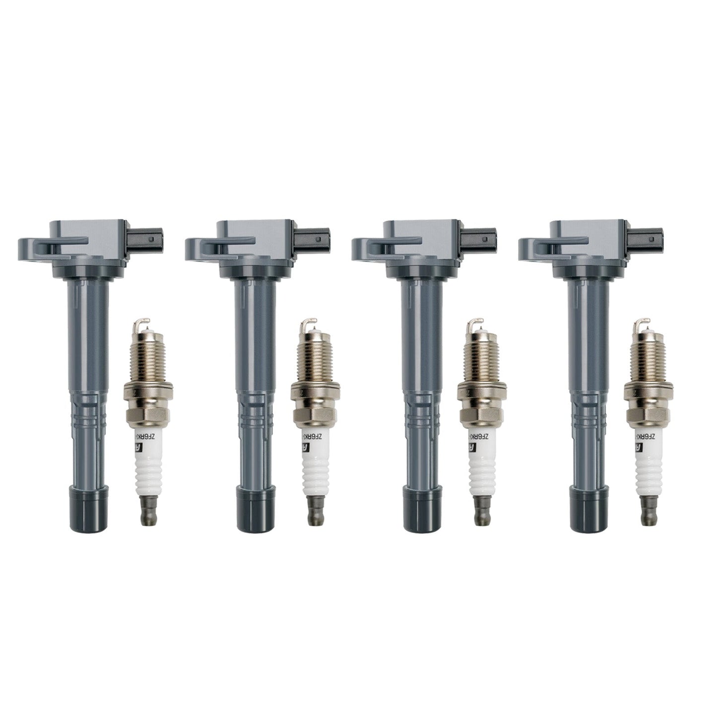 2006-2011 Acura CSX 2.0L l4 4X Ignition Coils+Spark Plugs UF311 Fedex Express