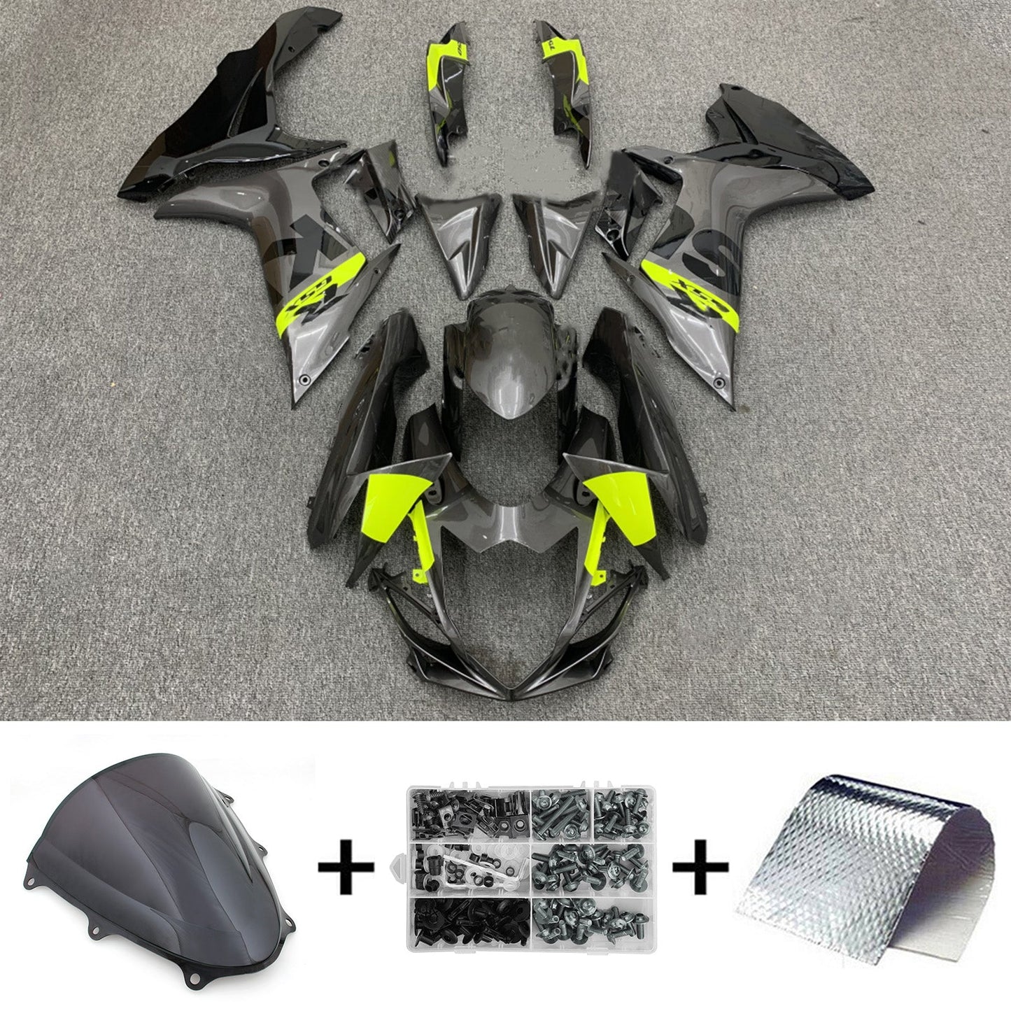 2011-2024 Suzuki GSXR 600/750 K11 Amotopart Injection Fairing Kit Bodywork Plastic ABS #101