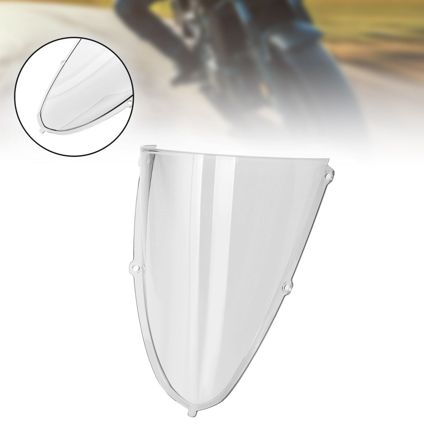 ABS Motorcycle Windshield WindScreen fit for Aprilia RS660 2020-2022