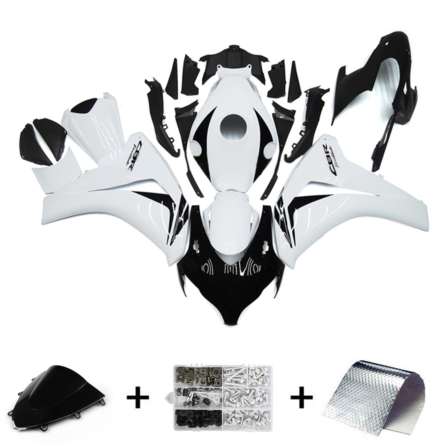 2008-2011 Honda CBR1000RR Injection Fairing Kit Bodywork Plastic ABS#181