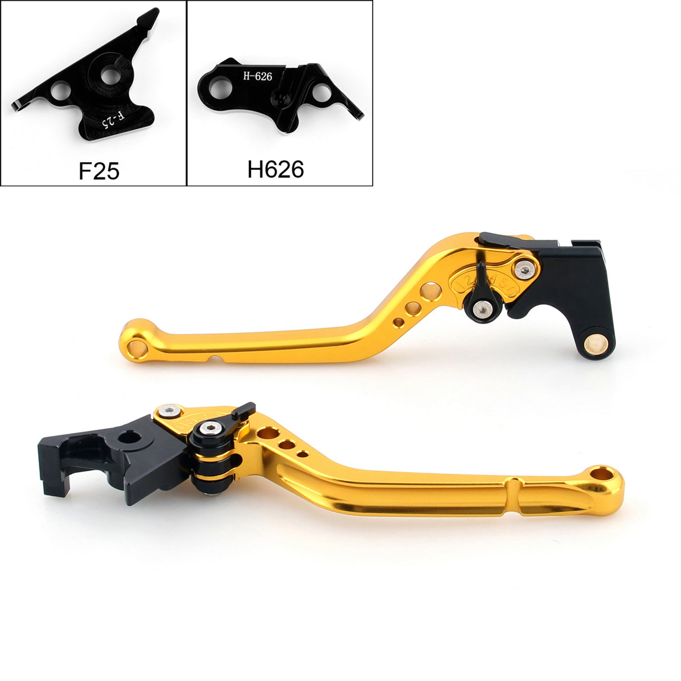 Long Brake Clutch Levers For Honda CBR500R 2013-2014 Black