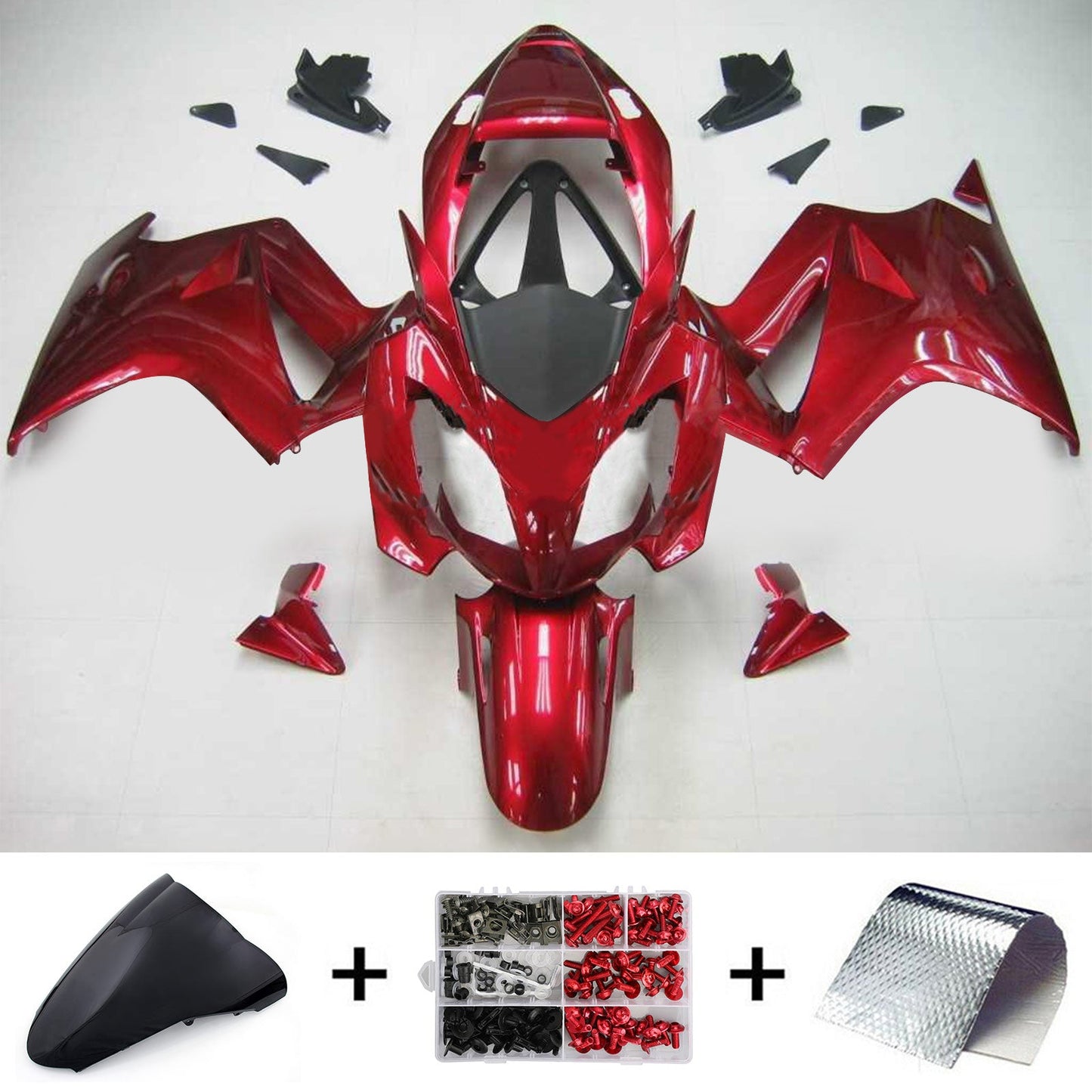 2002-2012 Honda VFR800 Injection ABS Plastic Bodywork Fairing #15