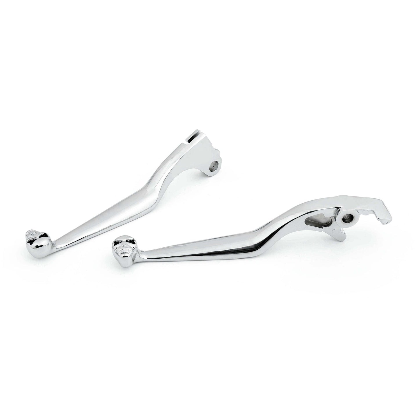 Brake Clutch Skull Hand Levers For Honda Shadow 600 750 1100 Magna 750 Chrome