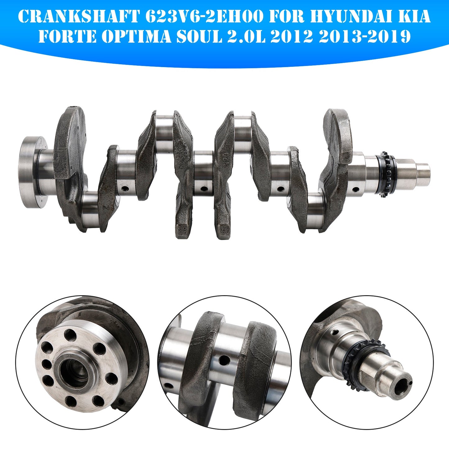 Kia KX3 (KC) (2015–2019) Crankshaft 623V6-2EH00
