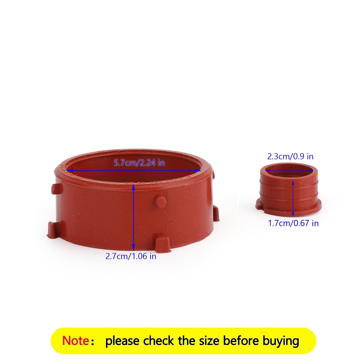 2PCS Air Duct Seal To Turbocharger 6420940480 6420940580 Fit Mercedes