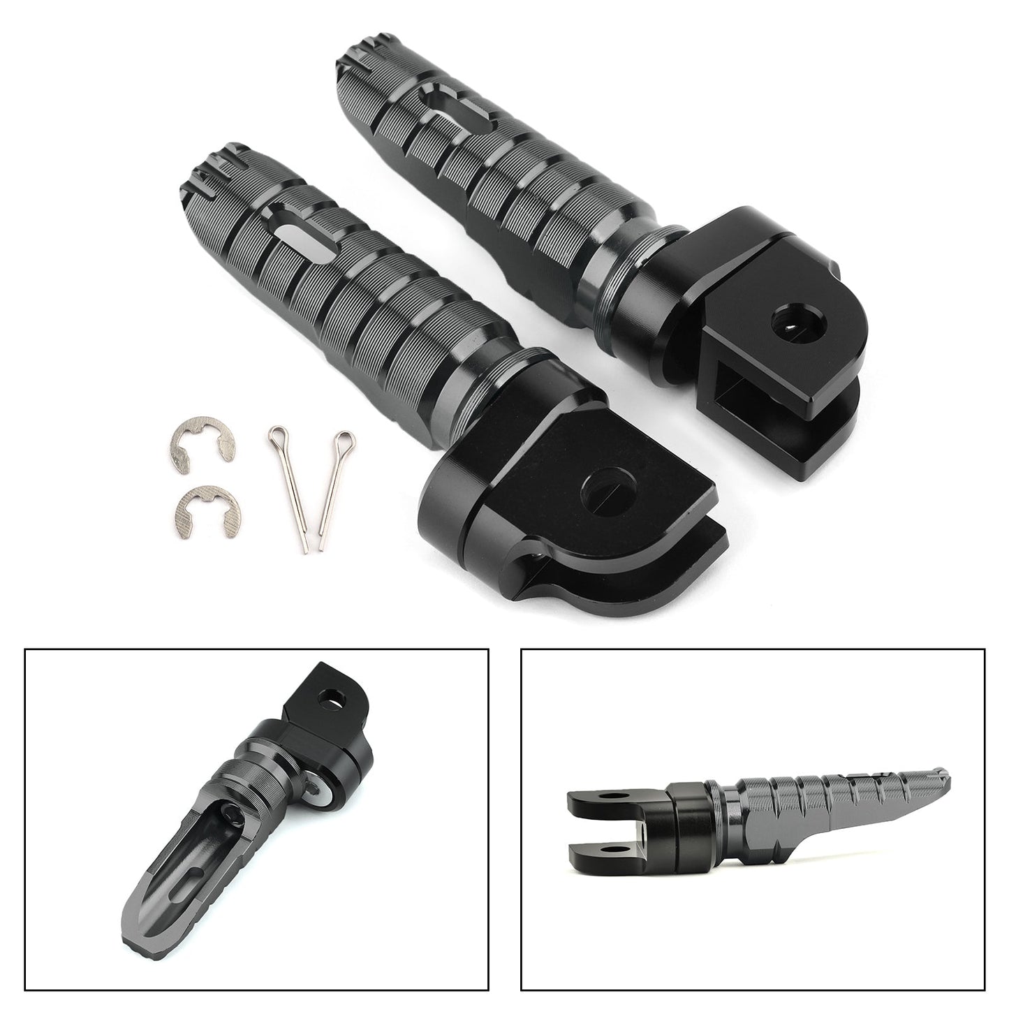Front Footrests Foot Peg for HONDA CB125R CBR250RR CBR1000RR CB600F CB1100/RS/SX