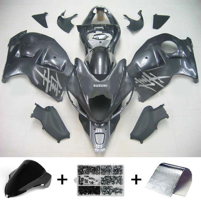 1999-2007 Suzuki Hayabusa GSX1300 Amotopart Injection Fairing Kit Bodywork Plastic ABS #123