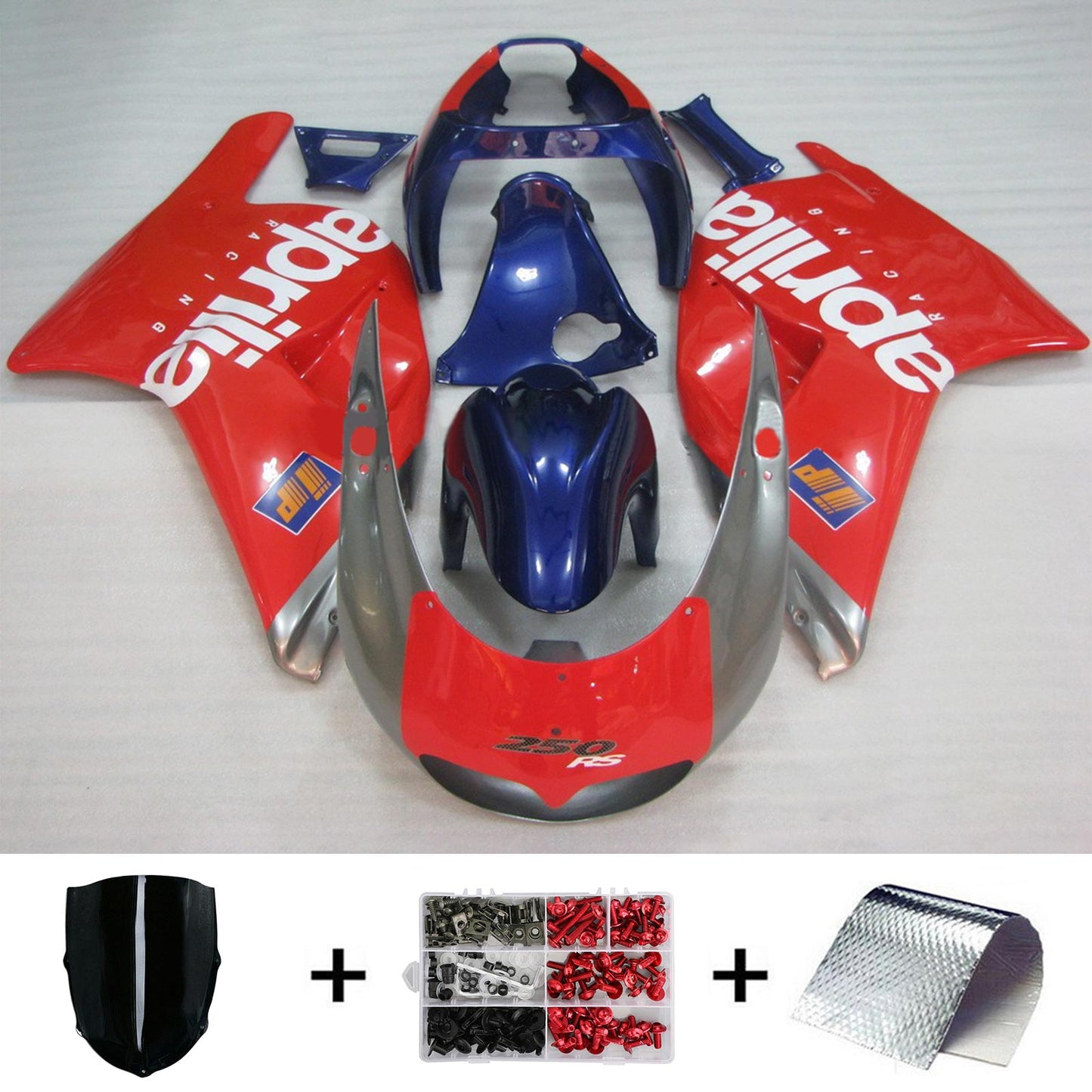 1994-1997 Aprilia RS250 Amotopart Injection Fairing Kit Bodywork Plastic ABS #102