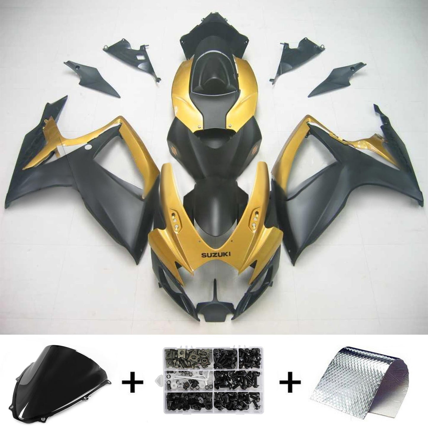 2006-2007 Suzuki GSXR 600/750 K6 Amotopart Injection Fairing Kit Bodywork Plastic ABS #157