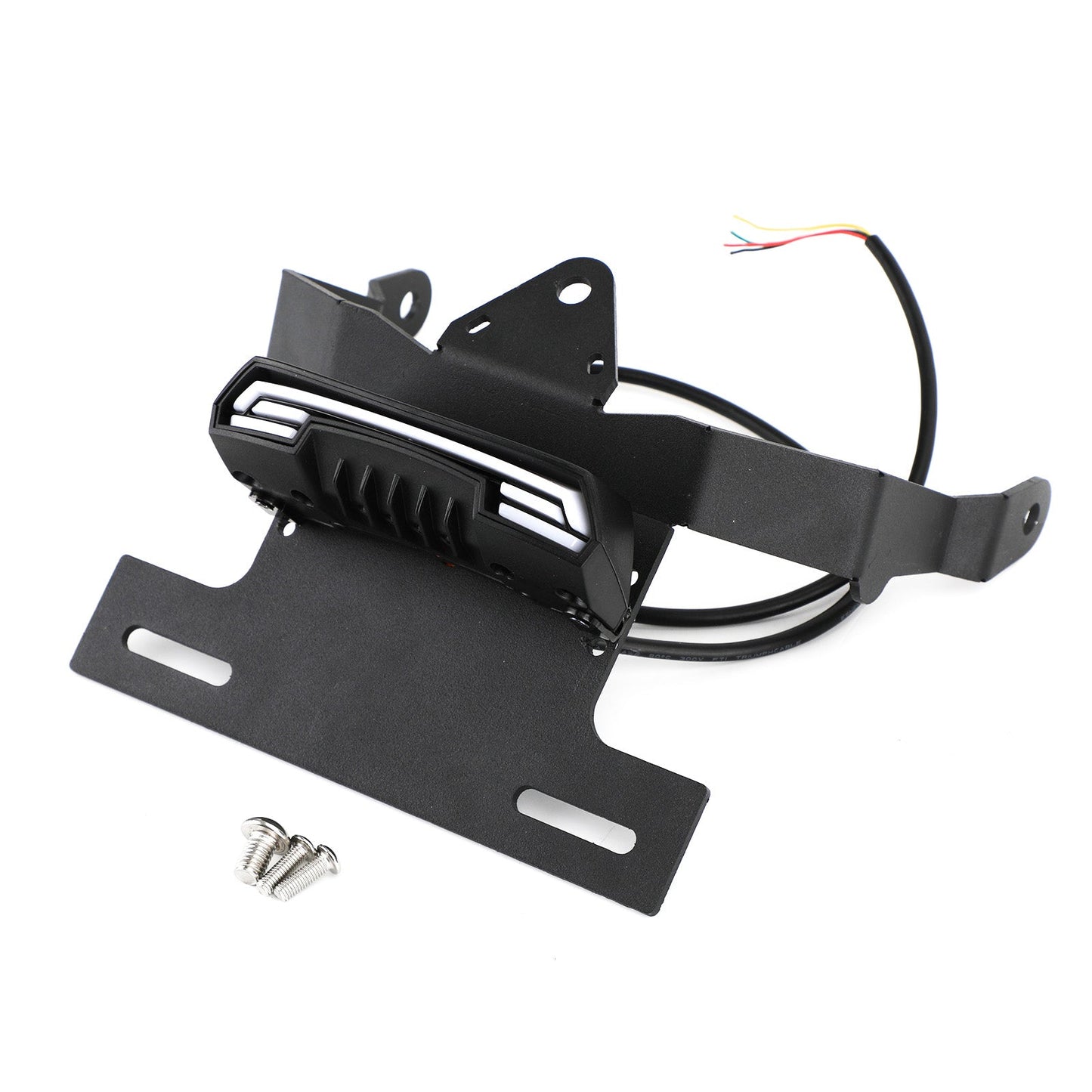 License Plate Bracket Fit For Kawasaki Vulcan S 2015-2020 Vulcan Cafe 2018-2020 BLK