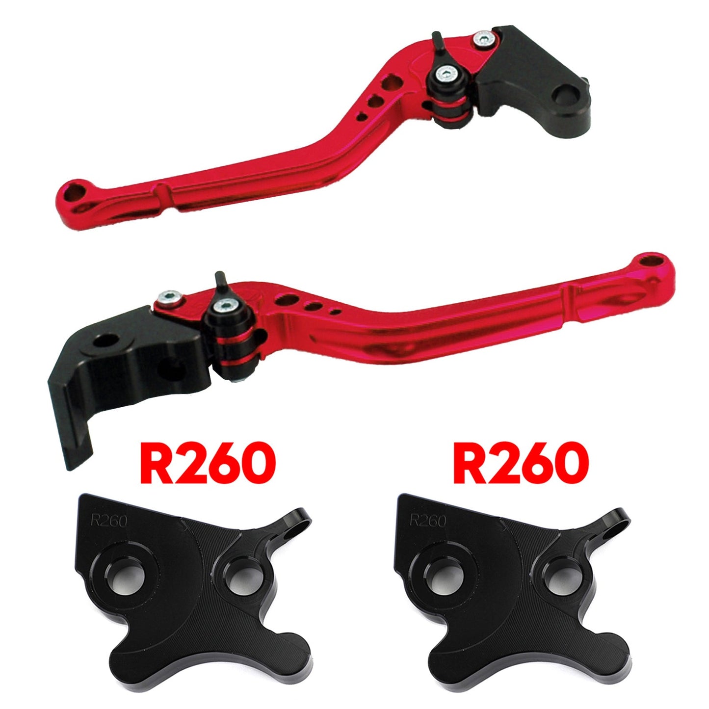 Motorcycle Long Clutch Brake Lever fit for VESPA GTS 300 Super