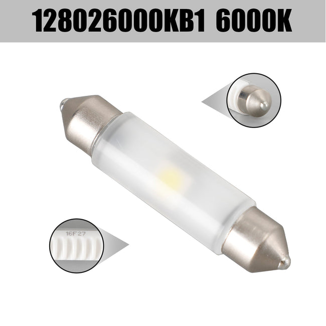 For Philips 128026000KB1 Automotive Lighting LED Festoon 43MM 6000K 12V0.5W