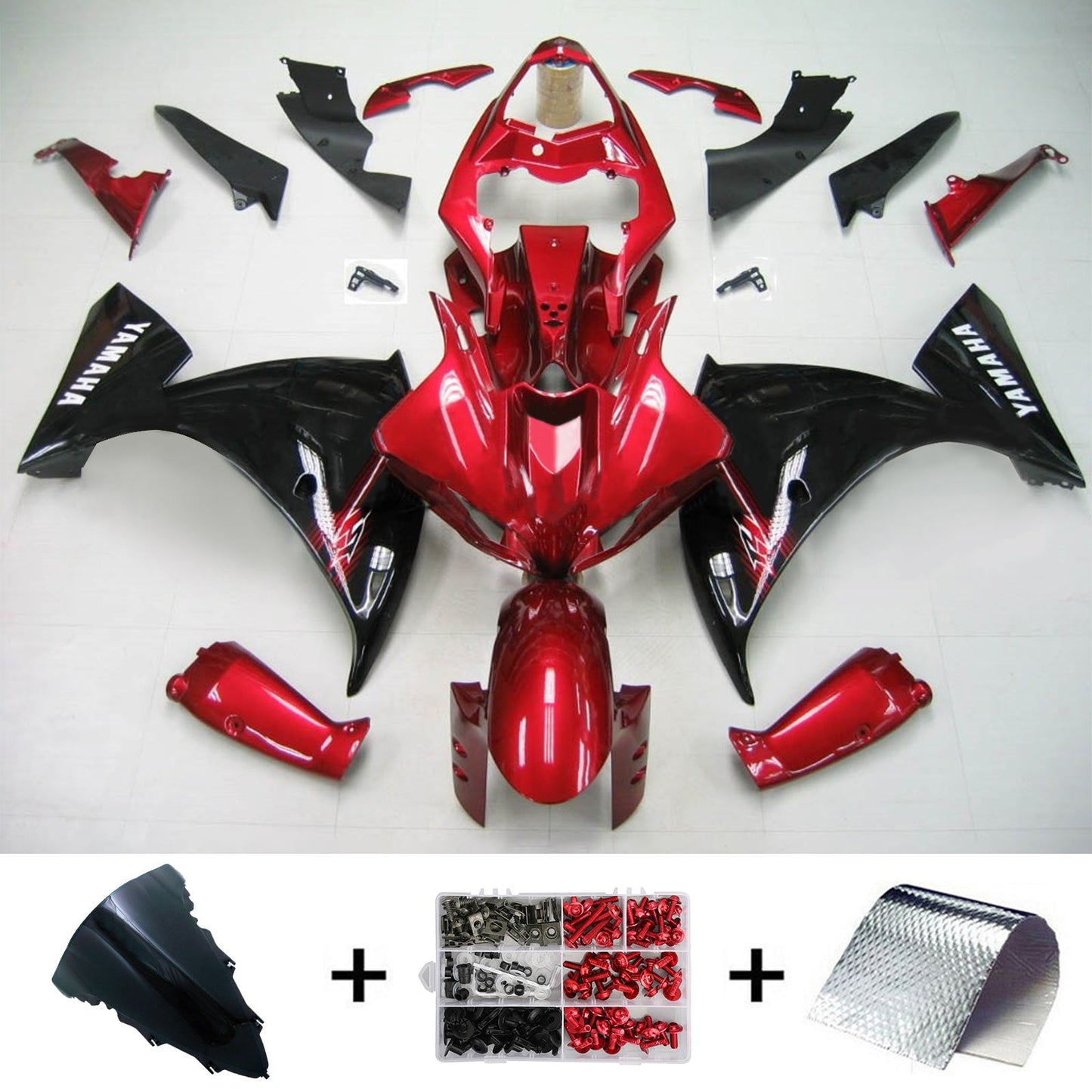 2012-2014 Yamaha YZF 1000 R1 Injection Fairing Kit Bodywork Plastic ABS #124