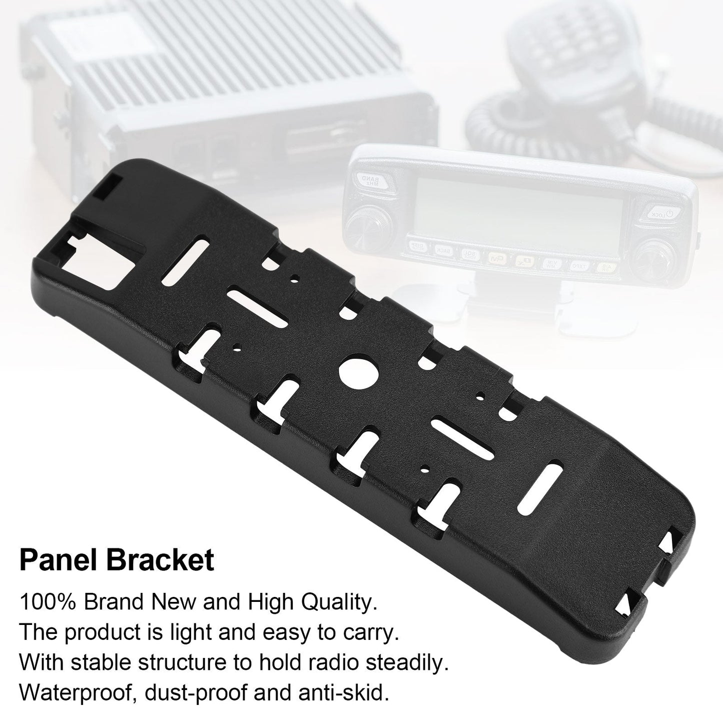 Plastic Ft7900R Panel Mount Bracket For Ft-7900R Ft-7800R Ftm-100Dr Car Radio